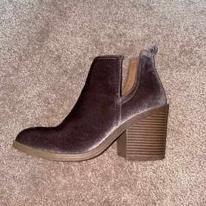 Velvet purple tented heals